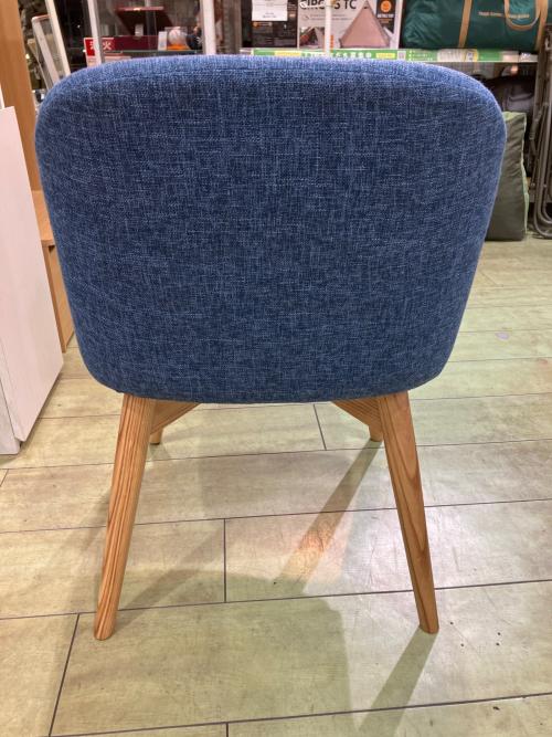 FORM (フォーム) ダイニングチェアー F7-108LGY ブルー マロー ダイニングチェア