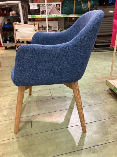 FORM (フォーム) ダイニングチェアー F7-108LGY ブルー マロー ダイニングチェア