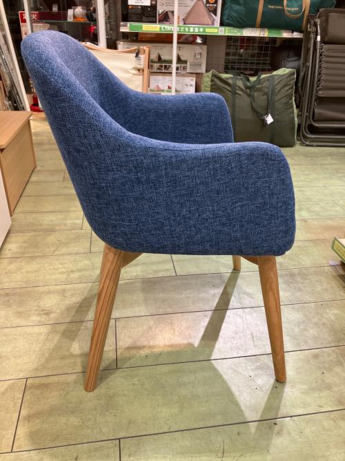 FORM (フォーム) ダイニングチェアー F7-108LGY ブルー マロー ダイニングチェア