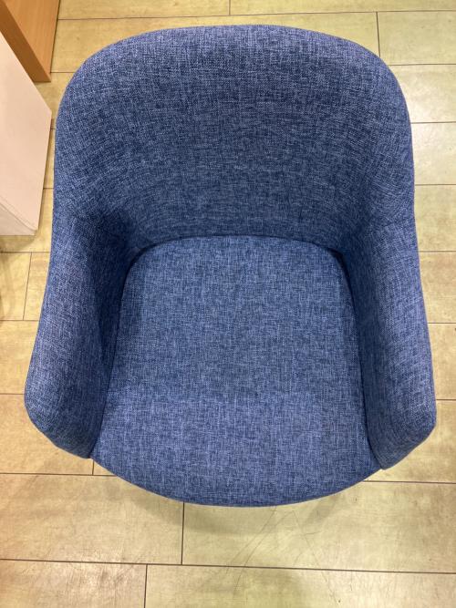 FORM (フォーム) ダイニングチェアー F7-108LGY ブルー マロー ダイニングチェア