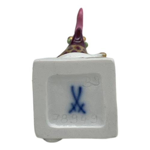 Meissen (マイセン) オブジェ ミニ干支シリーズ ヘビ 箱付 手びねり