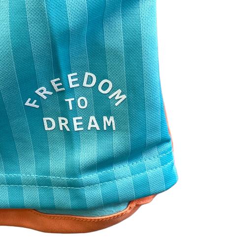 adidas (アディダス) トレーニングウェア IT6184 インテル・マイアミCF 24 サード オーセンティックユニフォーム メンズ SIZE S スカイブルー