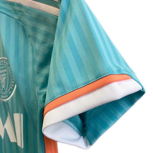 adidas (アディダス) トレーニングウェア IT6184 インテル・マイアミCF 24 サード オーセンティックユニフォーム メンズ SIZE S スカイブルー