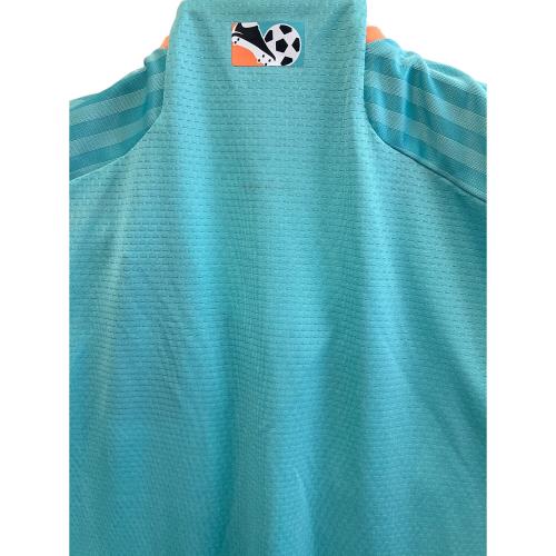adidas (アディダス) トレーニングウェア IT6184 インテル・マイアミCF 24 サード オーセンティックユニフォーム メンズ SIZE S スカイブルー