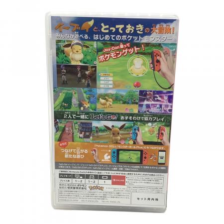 ポケットモンスター Let's Go! イーブイ Nintendo Switch用ソフト CERO