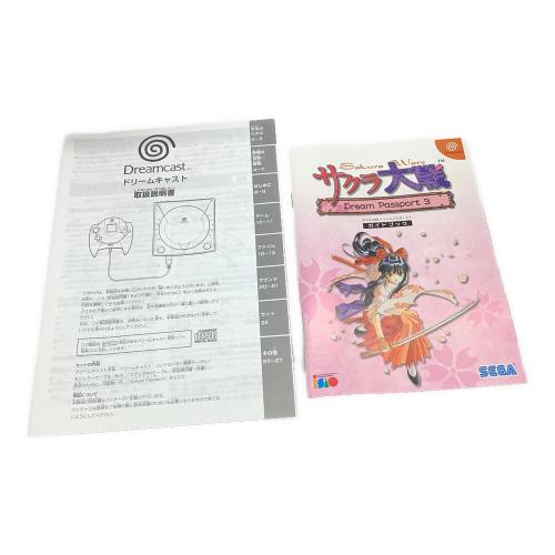 セガ ドリームキャスト HKT-3000 サクラ大戦Ver  DVD・フィギュア付き
