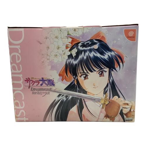 セガ ドリームキャスト HKT-3000 サクラ大戦Ver 箱ヨゴレ有 DVD・フィギュア付き