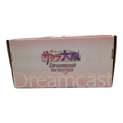 セガ ドリームキャスト HKT-3000 サクラ大戦Ver 箱ヨゴレ有 DVD・フィギュア付き