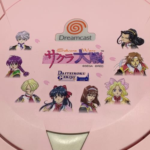 セガ ドリームキャスト HKT-3000 サクラ大戦Ver 箱ヨゴレ有 DVD・フィギュア付き