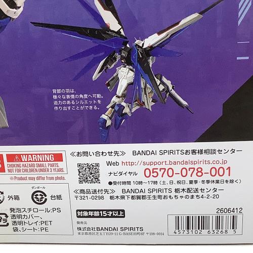 超合金 ZGMF-X10A フリーダムガンダム Ver.GCP (魂ウェブ商店限定) フィギュア