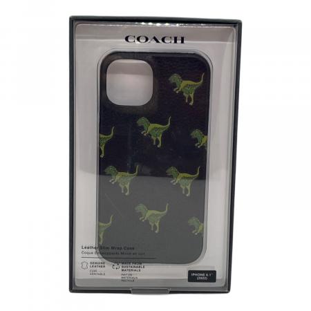 COACH (コーチ) スマホケース ブラック iPhone14/14PRO用｜トレファク