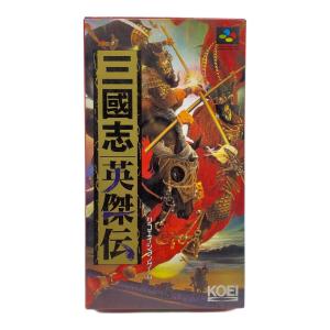 三国志 英傑伝 スーパーファミコン用ソフト -