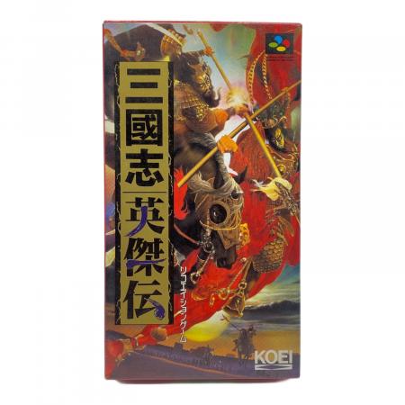 三国志 英傑伝 スーパーファミコン用ソフト -｜トレファクONLINE