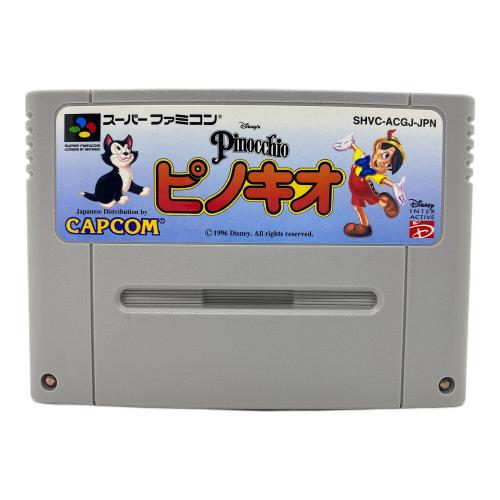 ピノキオ Pinocchio Disney スーパーファミコン用ソフト