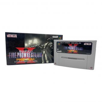 スーパーファイヤープロレスリングXプレミアム スーパーファミコン用ソフト