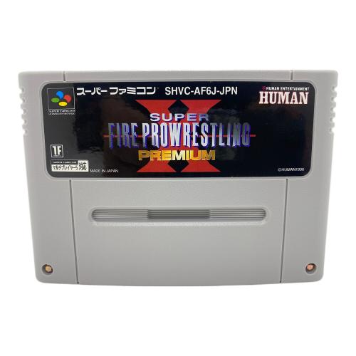 スーパーファイヤープロレスリングXプレミアム スーパーファミコン用ソフト