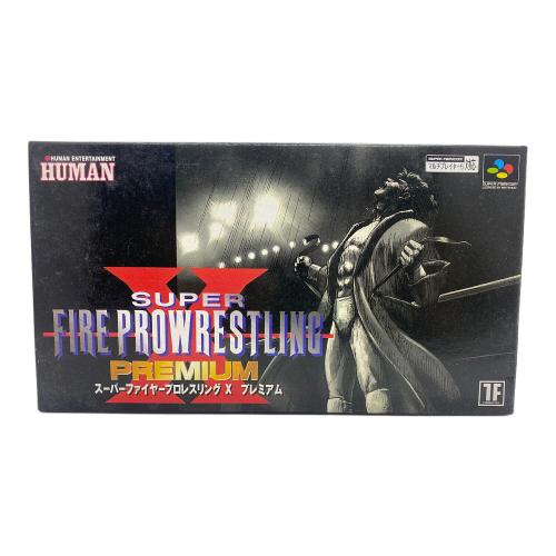 スーパーファイヤープロレスリングXプレミアム スーパーファミコン用ソフト