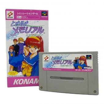 ときめきメモリアル 伝説の樹の下で スーパーファミコン用ソフト CD付