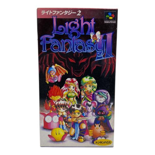 ライトファンタジー2 Light Fantasy Ⅱ スーパーファミコン用ソフト