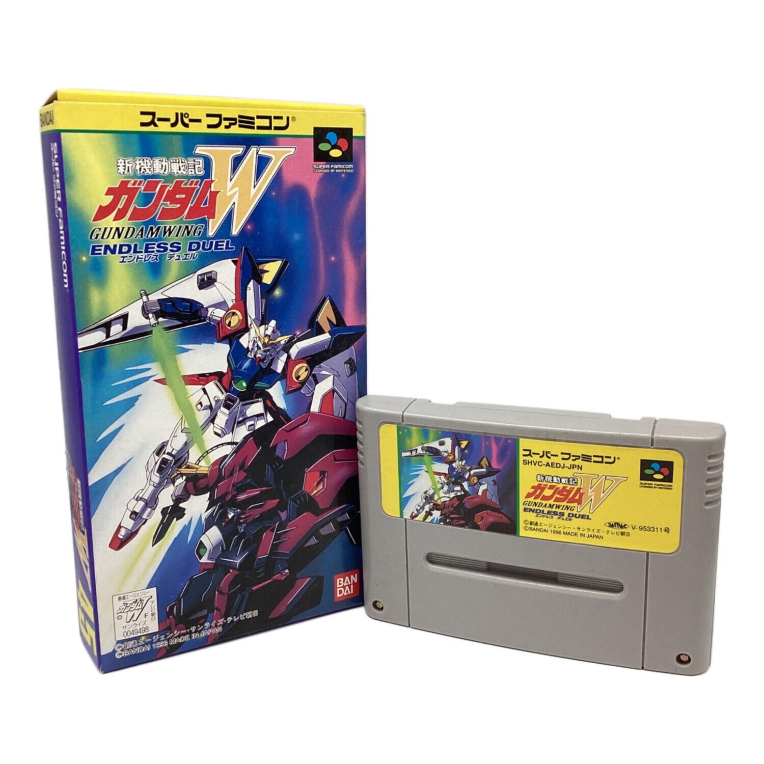 ★ 新機動戦記ガンダムW ENDLESS DUEL スーパーファミコン　ソフト BANDAI(バンダイ) 新機動戦記ガンダムW ENDLESS DUEL