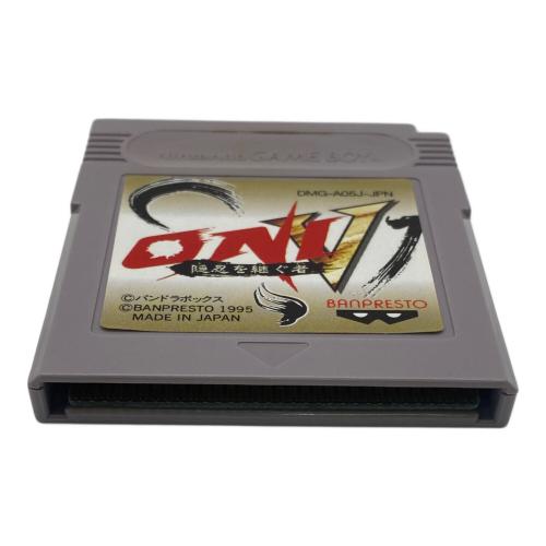 ONI5 隠忍を継ぐ者 ゲームボーイ用ソフト -