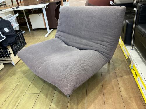 ligne roset (リーンロゼ) 1人掛けソファー オットマン付き グレー カラン