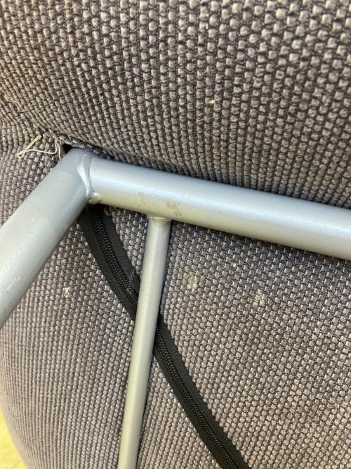 ligne roset (リーンロゼ) 1人掛けソファー オットマン付き グレー カラン
