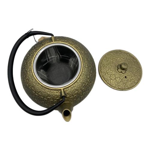 ROJI ASSOCIATES (ロジ) 鉄瓶 ゴールド 南部鉄器