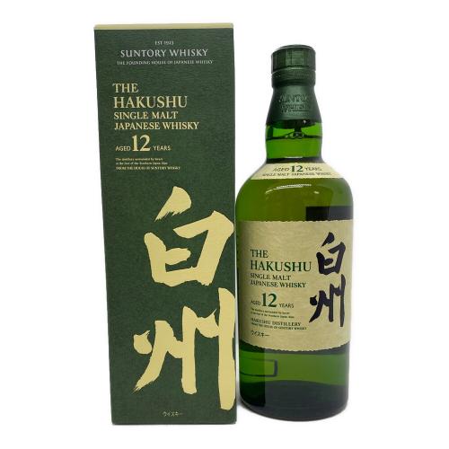サントリー 白州 ジャパニーズウィスキー 12年 700ml｜トレファクONLINE