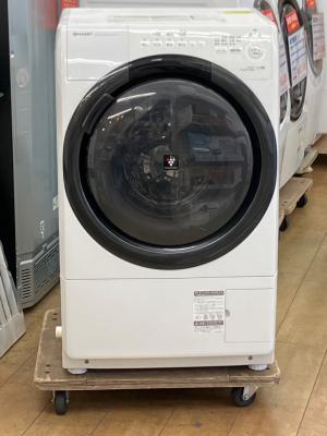 SHARP (シャープ) ドラム式洗濯乾燥機 ES-S7H-WR 2023年製