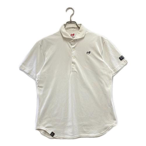 MASTER BUNNY EDITION (マスターバニーエディション) ゴルフウェア(トップス) 758-1260703 メンズ SIZE 6 ホワイト ホワイト 758-1260703