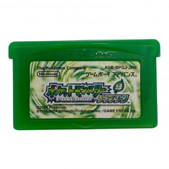 ポケットモンスター リーフグリーン ゲームボーイアドバンス用ソフト CERO A (全年齢対象)