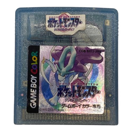 ポケットモンスター クリスタルバージョン ゲームボーイ用ソフト -
