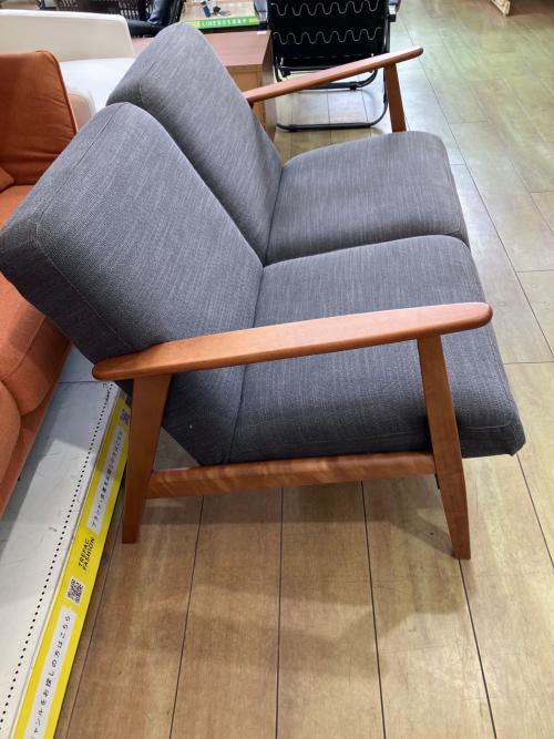 IKEA (イケア) 2人掛けソファー 16023 グレー