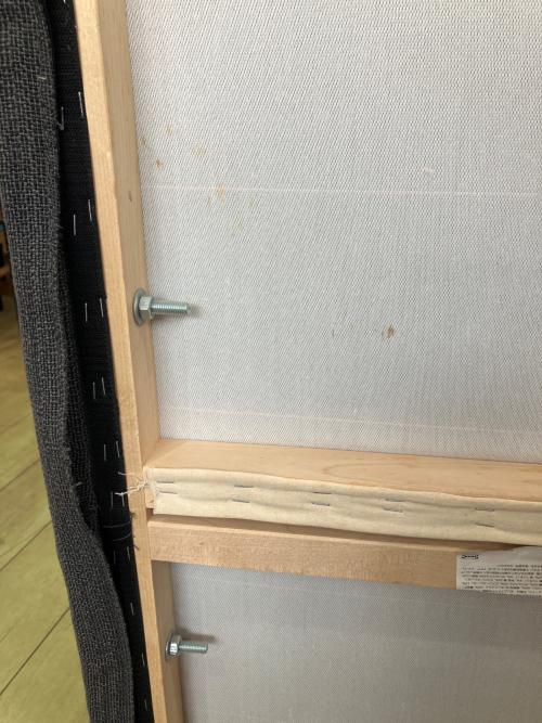 IKEA (イケア) 2人掛けソファー 16023 グレー