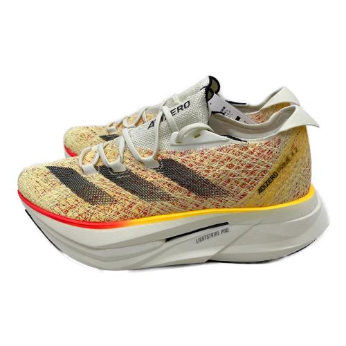 adidas (アディダス) ランニングシューズ ID0264 Adizero Prime X 2.0 STRUNG レディース SIZE 23 イエロー×ホワイト