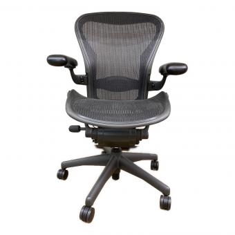 Herman Miller (ハーマンミラー) ワークチェアー アーロンチェアー クラシックモデル グラファイトベース 148 ブラック