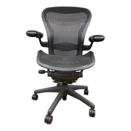 Herman Miller (ハーマンミラー) ワークチェアー アーロンチェアー クラシックモデル グラファイトベース 148 ブラック