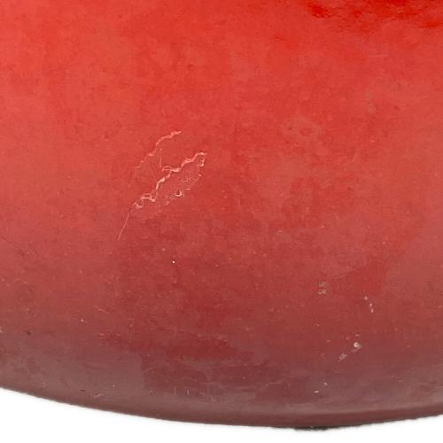 LE CREUSET (ルクルーゼ) 両手鍋 20cm レッド