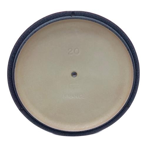 LE CREUSET (ルクルーゼ) 両手鍋 20cm レッド