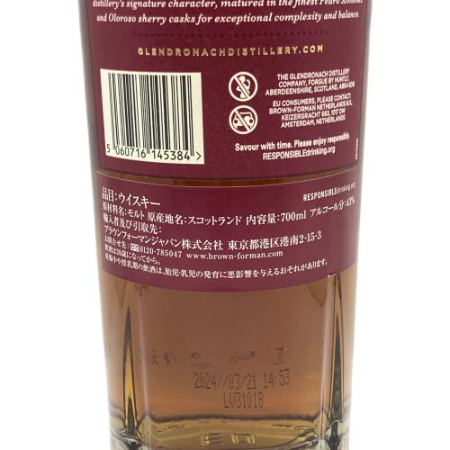 GLENDRONACH (グレンドロナック) ウィスキー 12年 700ml