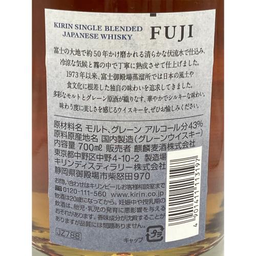 FUJI (フジ) ウィスキー 700ml