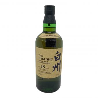 サントリー 白州 ジャパニーズウィスキー 18年 700ml
