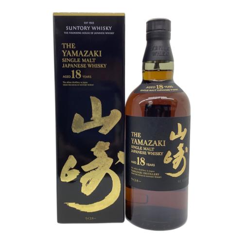 サントリー 山崎 ジャパニーズウィスキー 18年 700ml