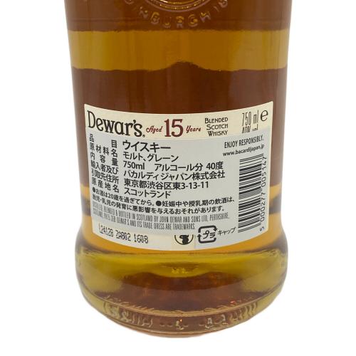 DEWAR'S スコッチウィスキー 750ml