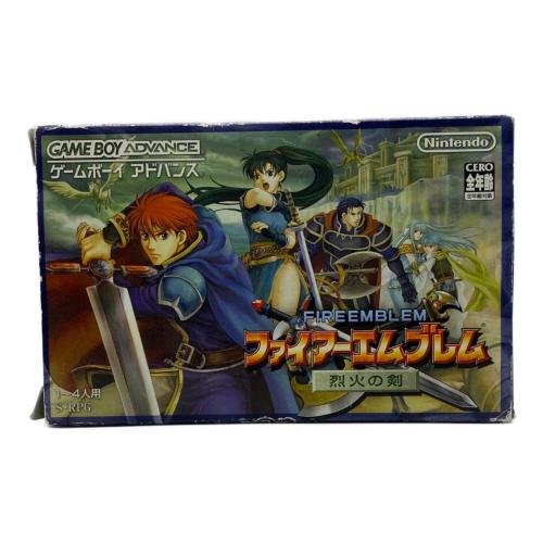 ファイアーエムブレム 烈火の剣 ゲームボーイアドバンス用ソフト 箱ダメージ CERO A (全年齢対象)