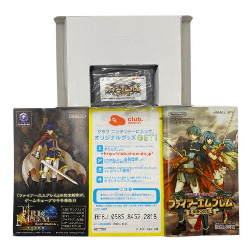 ファイアーエムブレム 聖魔の光石 ゲームボーイアドバンス用ソフト CERO A (全年齢対象)