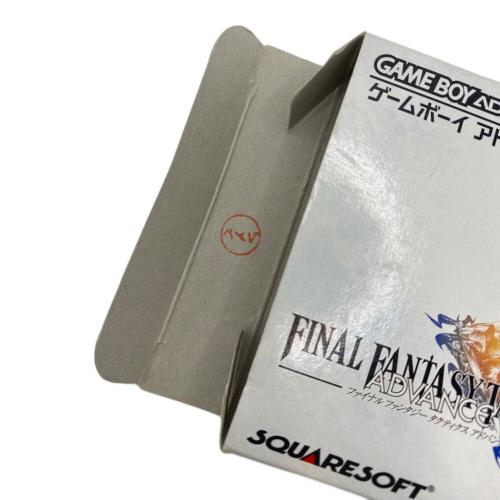 ファイナルファンタジータクティクスアドバンス ゲームボーイアドバンス用ソフト -