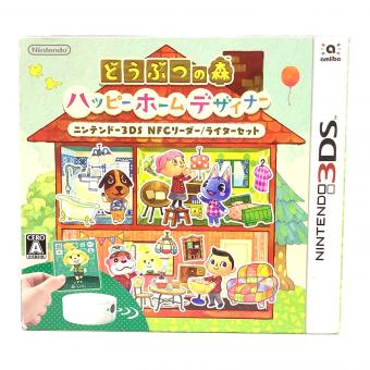 どうぶつの森 ハッピーホームデザイナー[NFCリーダー同梱版] 3DS用ソフト CERO A (全年齢対象)