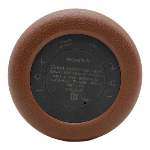 SONY (ソニー) グラスサウンドスピーカー LSPX-S1